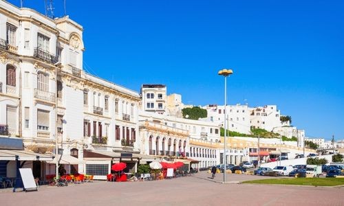 Tanger la ville blanche panorama de la vieille ville