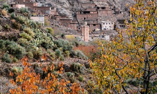 Imlil , ville départ des treks