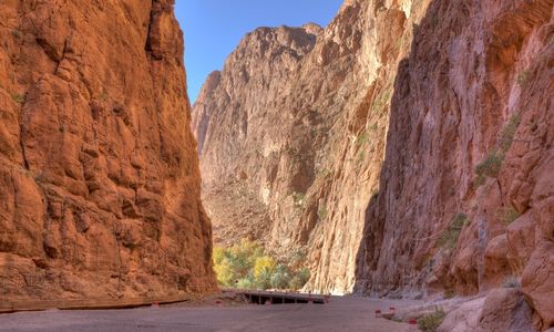 Vue des des impressionnantes Gorges du Toudra
